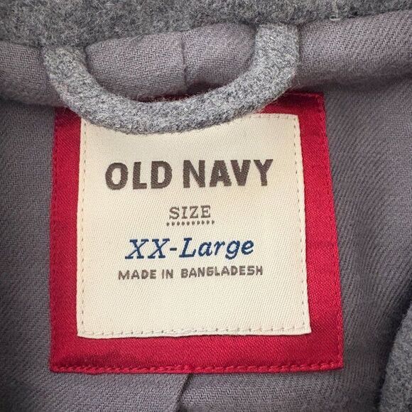 Old Navy Womens Wool Coat Size XXL Gray - Picture 6 of 7
